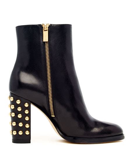 michael kors linden bubble stud ankle boot|Michael Kors .